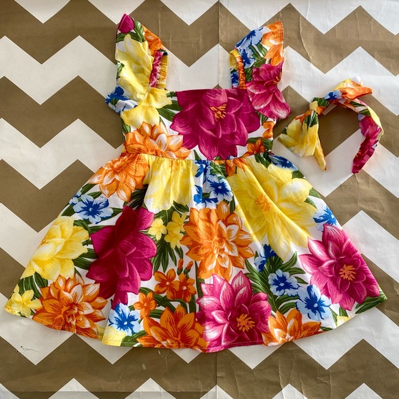 Janie and Jack Other - Janie and Jack dress and headband